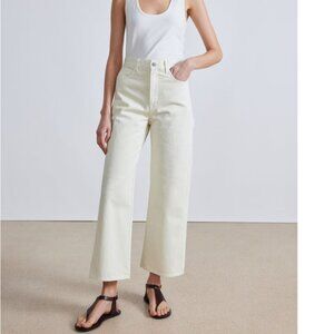 Apiece Apart Merida jeans, CURRENT SEASON, Ecru, size 28.